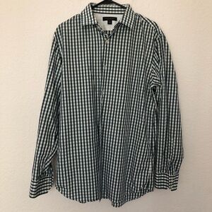 Banana Republic Men’s Plaid Button Down Shirt